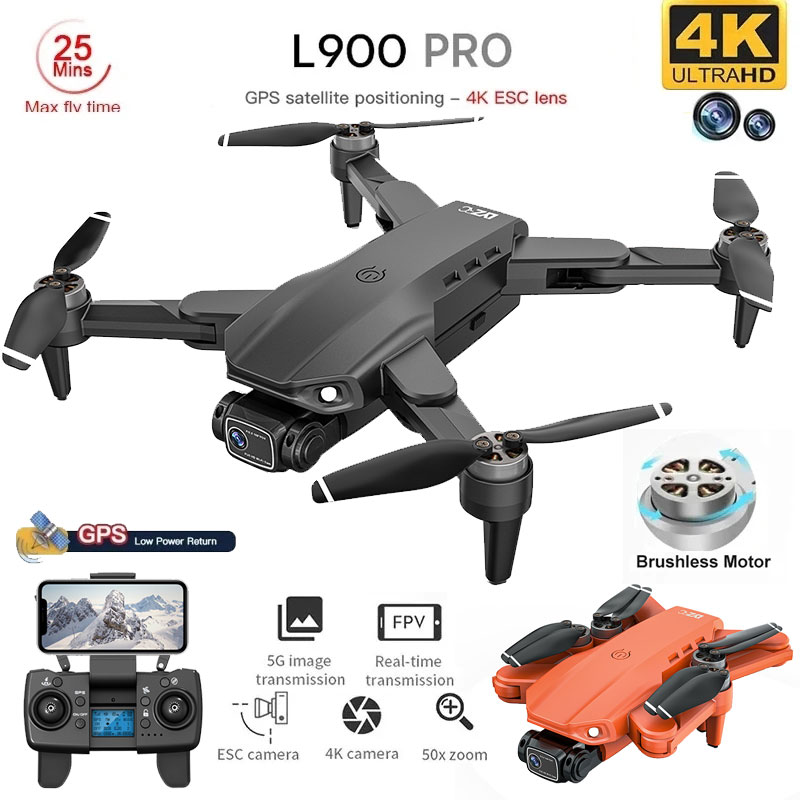 L900 Pro GPS Drone 4K Professi - đánh giá và giá Drone Cinematic