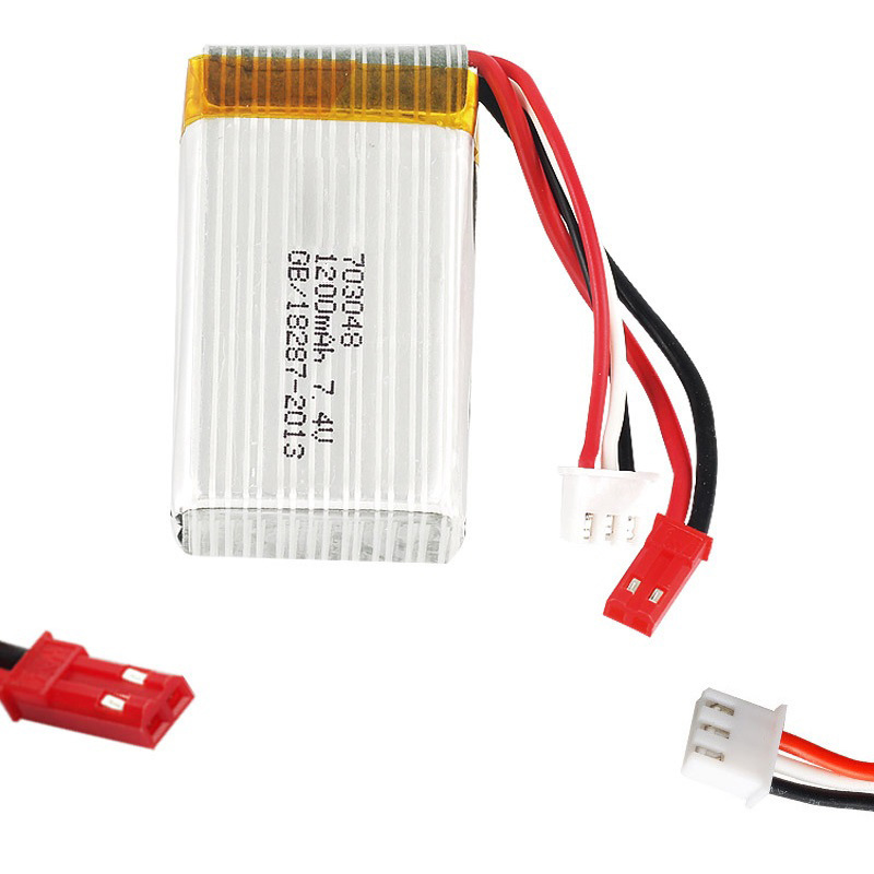 Pin Lipo 2S 7.4 V 1200MAh 7030 - đánh giá và giá Eachine Drone E010