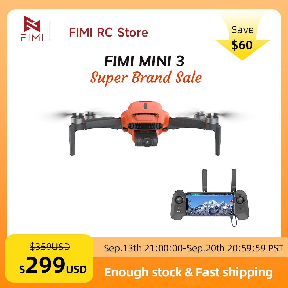 FIMI MINI 3 Camere Drone 4K 60 - đánh giá và giá Drone Video Production